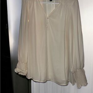 Cream Women's Blouse